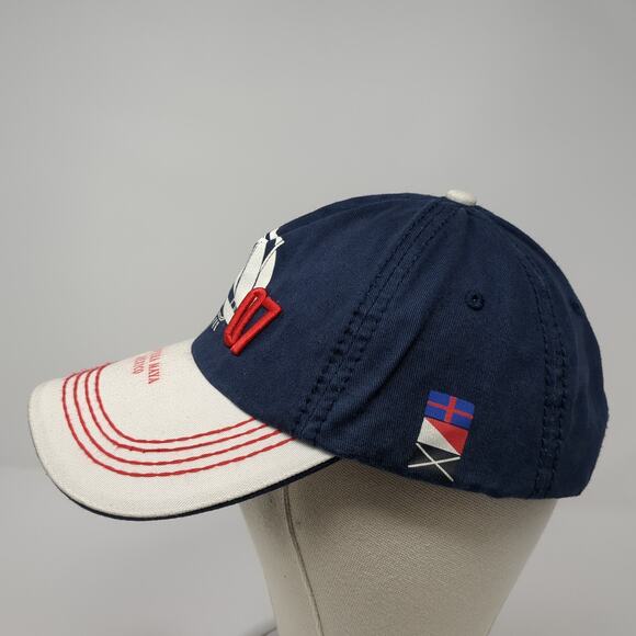 Sea Sailing 07 Riviera Maya Mexico 5 Panel Cap Blue OS Adjustable Yacht Club - Picture 3 of 9